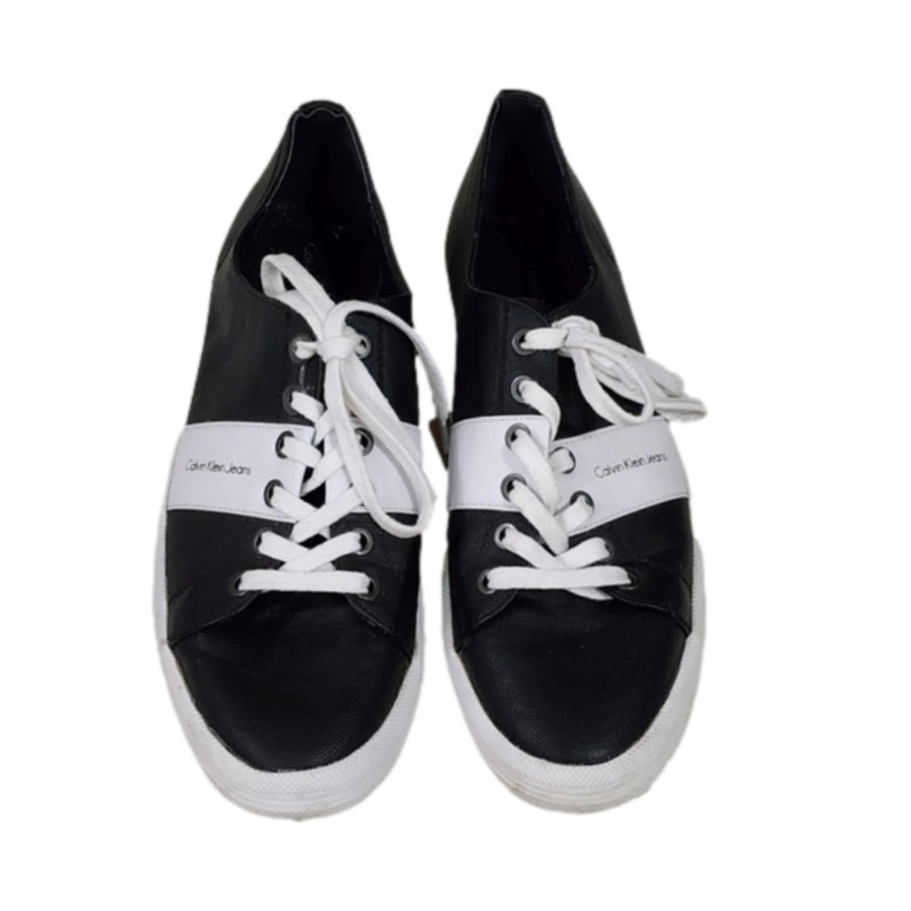 Calvin Klein‎ Jeans black and white sneakers size 11